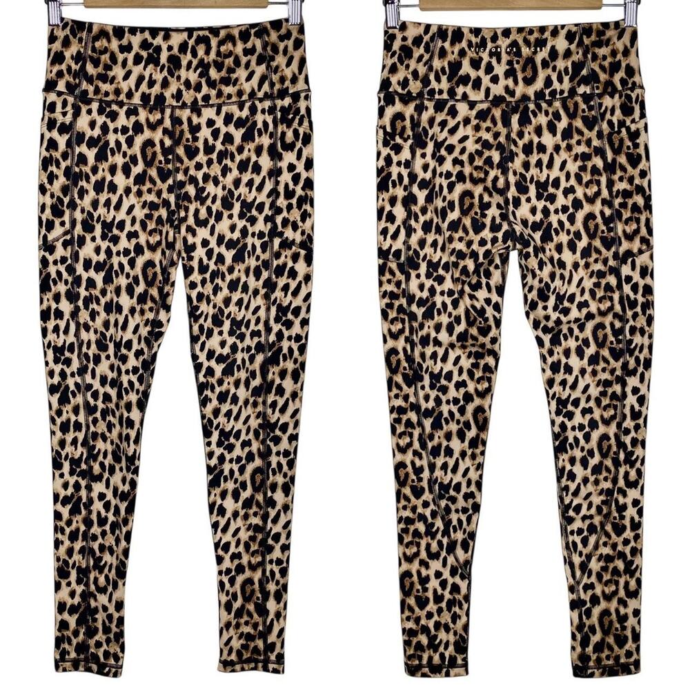 Victoria's Secret Leopard Print Leggings size 8